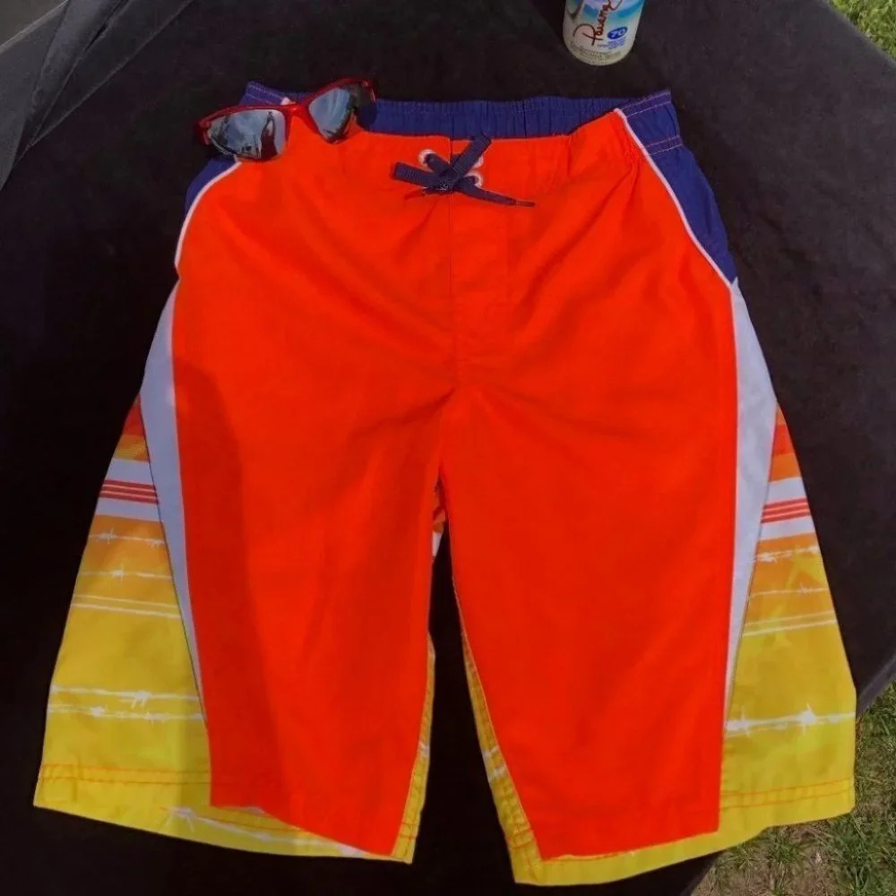 CUTE Boys Zero Xposur Swim Board Shorts sz S-8